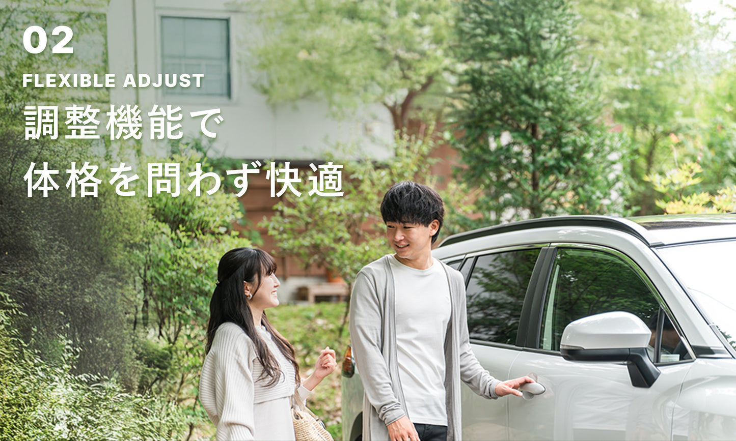 【CAR GRAPHIC掲載×専門家が推薦】RAKUNECK (ラクネック) ヘッドレスト取付ネックパッド